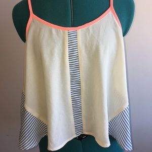 Cream tank top